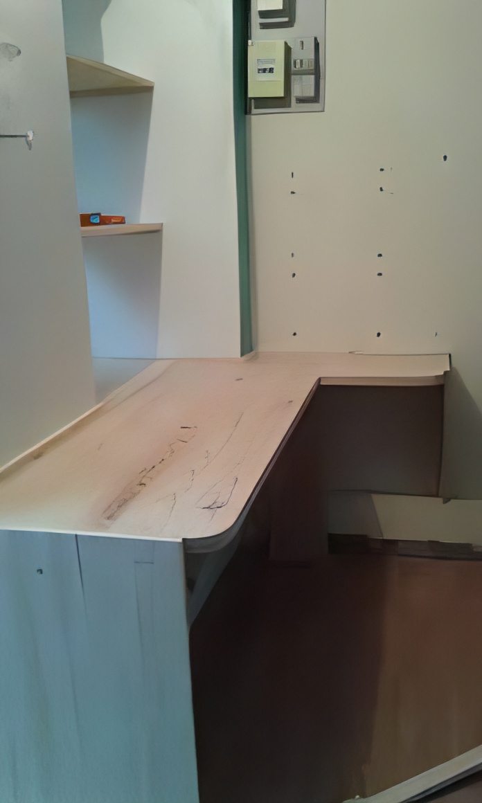 Bureau d'angle sur mesure